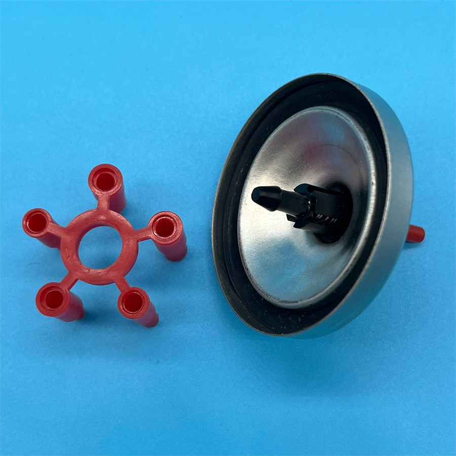Red - Adapted Lighter Gas Valve for Industrial Ignition - Heavy - Duty