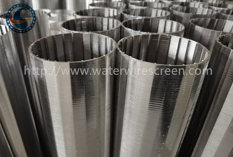 Stainless Steel Slot 60 5.8m Wedge Wire Filter All Welded