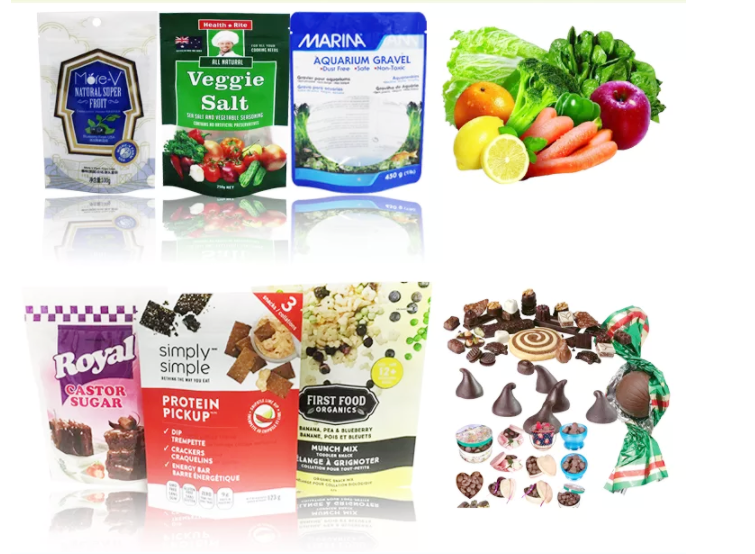 Recyclable Micro Perforated Reusable Lettuce Bags For Fruit And Vegetable Packaging