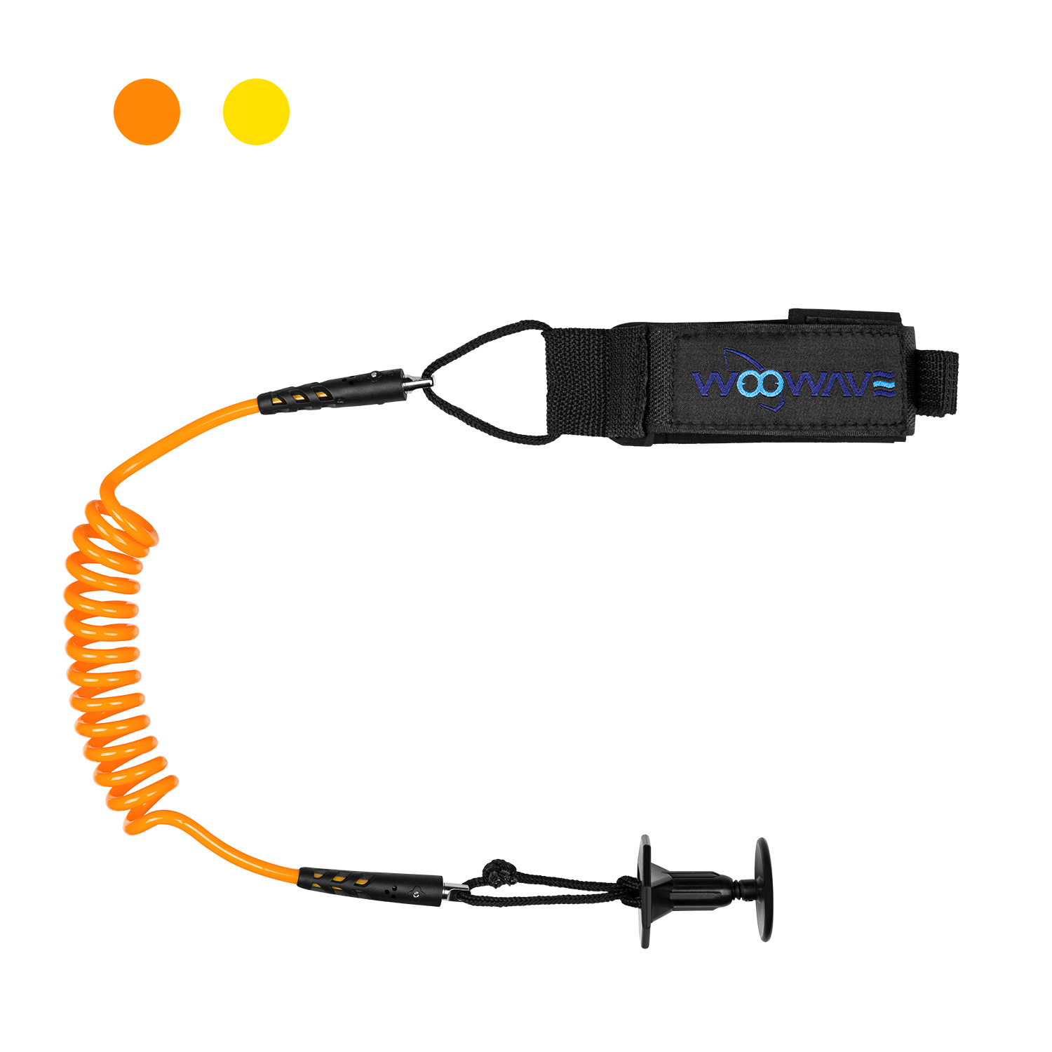 OEM Surf Leash Leg Rope with Polyurethane Coil For Surfboards and SUP Boards