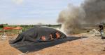 Thermal Resistance Suntex Car Fire Blanket In Gray
