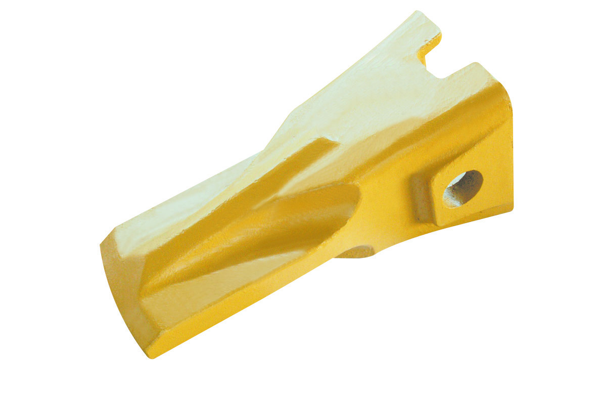 TIG brand Standard Volvo EC460 Excavator Bucket Teeth / Rock Bucket Tip High Hardness