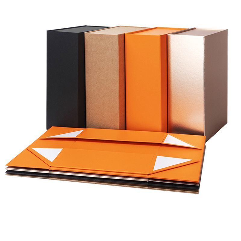 China Wholesale Luxury Custom Foldable Magnetic Rigid Cardboard Packaging Packing Package Paper Gift Folding Box for Perfume Soap Flower Jewelry Mug with Ribbon