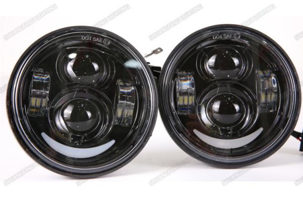 Buy 1350 LM / 1770 LM 5 Inch Motorcycle Headlight High And Low Beam Headlights at wholesale prices