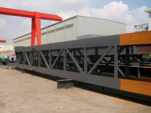 Industrial Portal Riged Frame Structural Steel Workshop Building Fabricaion And Construction