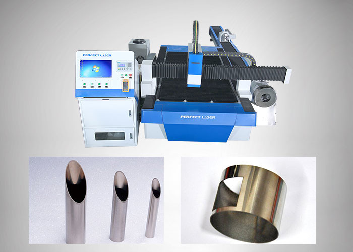 2kw Fiber Laser Cutting Machine 90m/ Min Round Square Tube Oxygen nitrogen