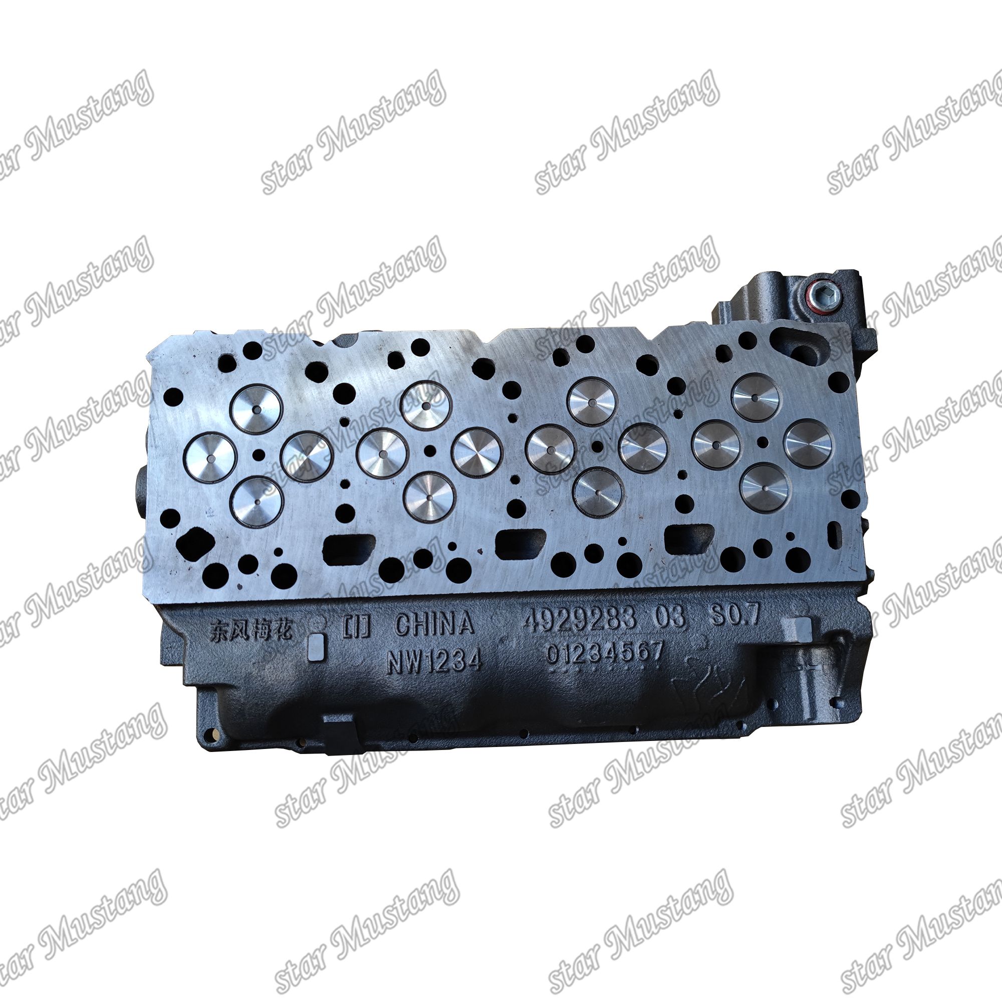 Cylinder head assembly 4D107 6754-91-9100 For Kumatsu Engine Spare Parts