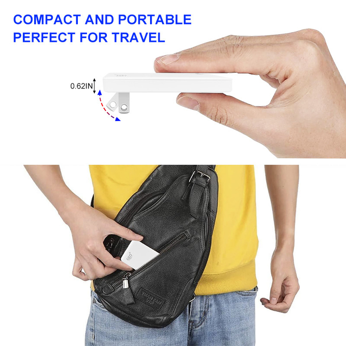 20V 65w 3.25A GaN Fast Charger USB A / USB C Fast Charging Travel Adapter