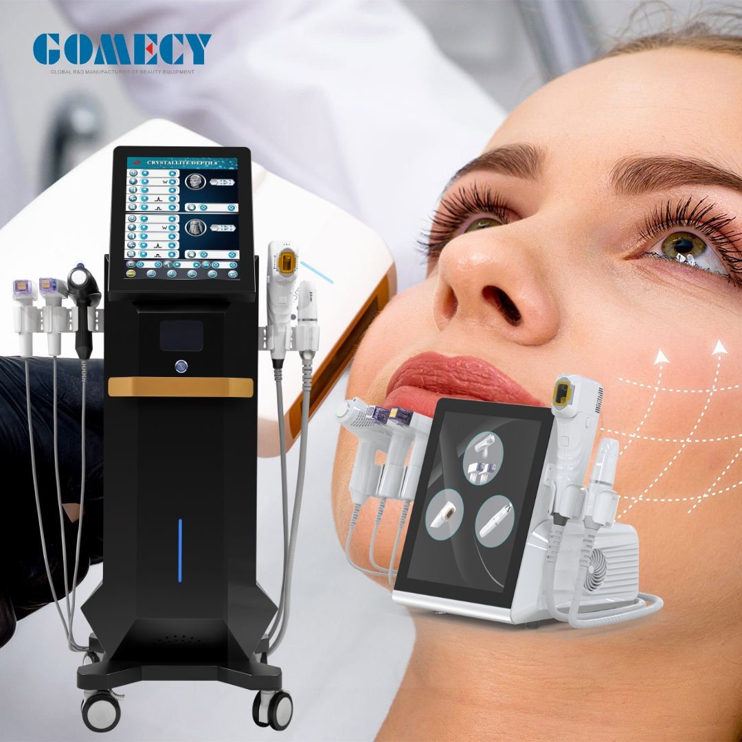 12d Hifu Face Morpheus 8 Estiramiento De La Piel Hifu Vmax Machine Ice Hammer Focused Ultrasound Body Slimming Hifu