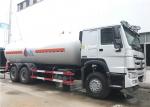 20M3 20000L Bobtail Tanker Truck , HOWO 6x4 10 Wheeler LPG Tanker Truck