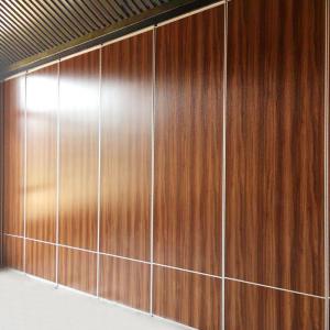 China Convention Center Banquet Hall Movable Wall Dividers / Wood Aluminum Wall Partition on sale