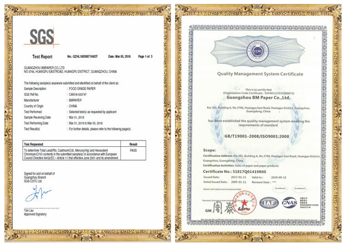 Unbleached Brown Color Bobina De Papel Kraft FSC Approved 100G 200G 300g