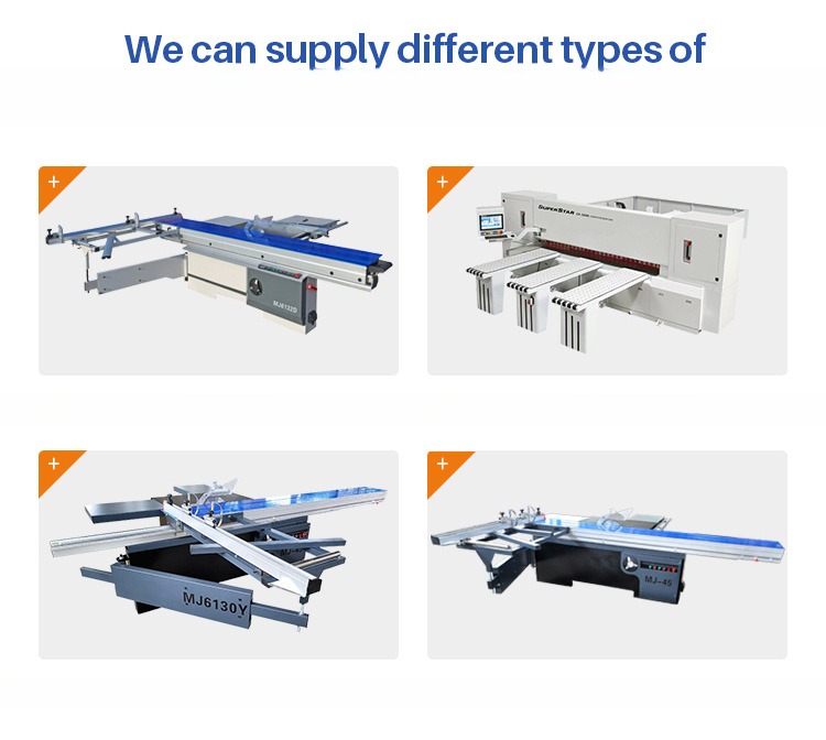 120mm Side Saw Diameter WJS480 Sliding Table Panel Saw Machine For Woodworking Furniture