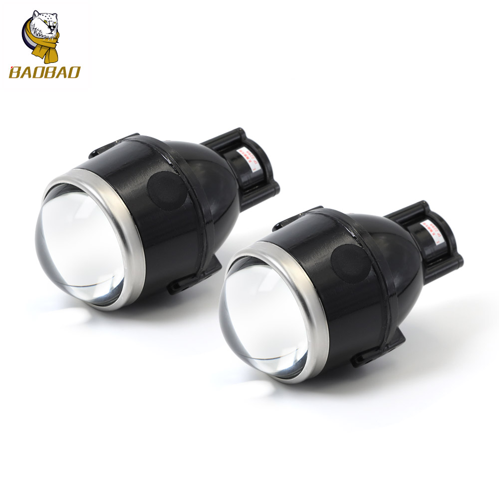 White Color Exterior Projector 3 Inch Round LED Fog Lights LED Lamp For Car Accessories