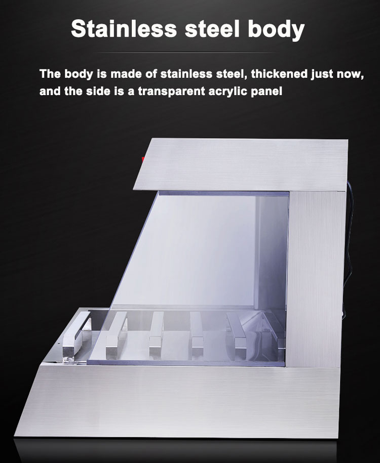 1.6KW Multifunctional Large Capacity Chip Warmer Display for Commercial Food Service