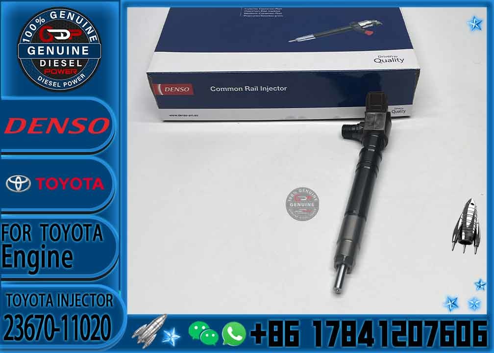 Genuine New Common Rail Injector 295700-0560 23670-0E020 23670-09430 23670-11020 23670-19025 For Toyota