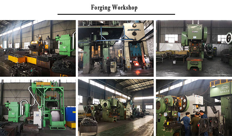 42CrMo Forged Tractor Dual Wheel Clamp Assembly with Forging Process