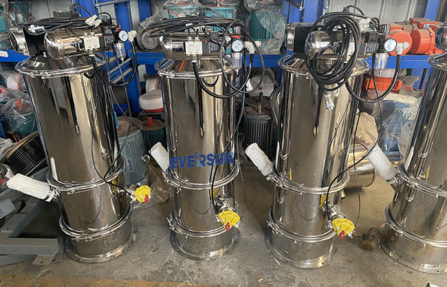 Hygienic Design ZKS Continuous Vacuum Conveyor Powder Granular Material Handling