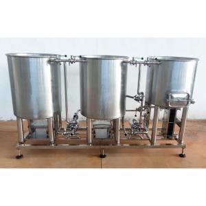 Quality Direct Fire Heating Beer Brewing System with 200L Working Volume Easy to Operate for sale
