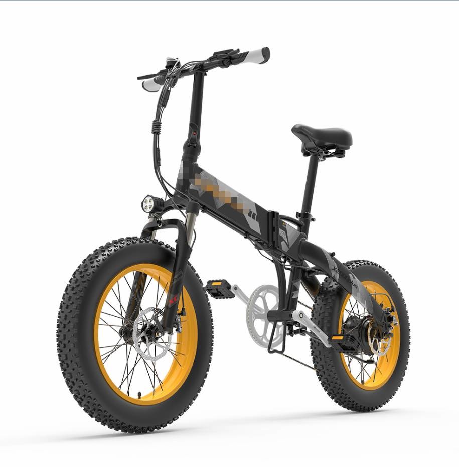 Folding 20 Inch Fat Electric Bike Snow Beach Cruise X2000 Specialized 48v 1000w 12.8Ah LG
