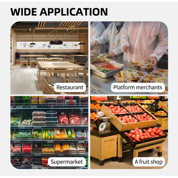 Recyclable Round Shape Biodegradable Sustainable Packaging For Fruit Storage