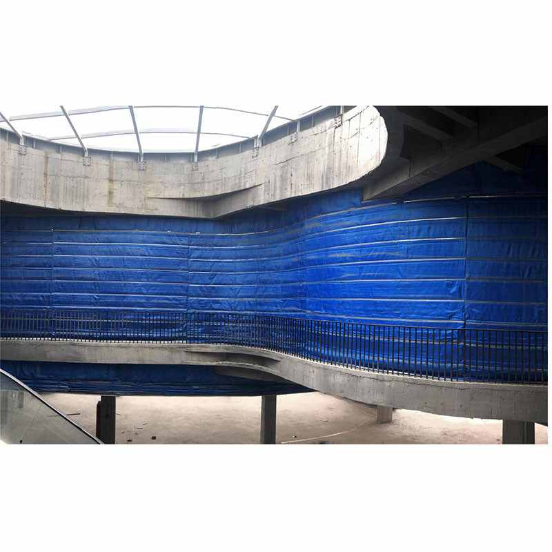 OEM Fire Roller Curtain With Double Track Wall Mounted Installation