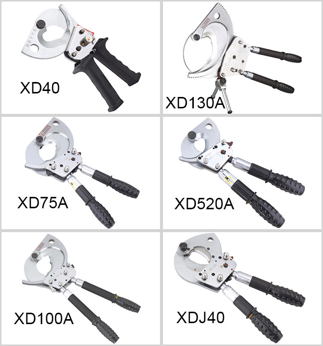 Lineman Tools XD130A Cable Wire Cutter Cutting Range Al/Cu Cable Max.Φ130mm