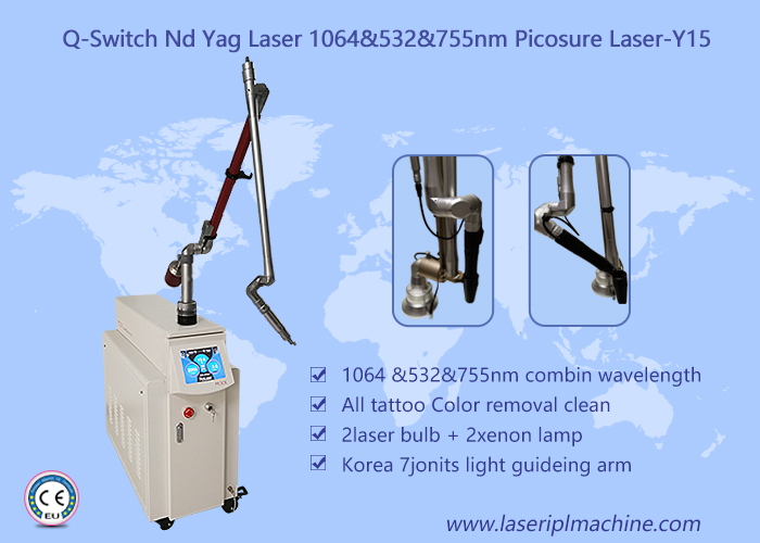 Portable Laser Tattoo Removal Machine picosecond Picosecond 1064 Nm Q Switch Nd Yag