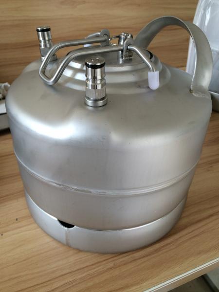 Buy Professional 1.75gallon Ball Lock Keg With Pressure Relief Valve And Lids at wholesale prices
