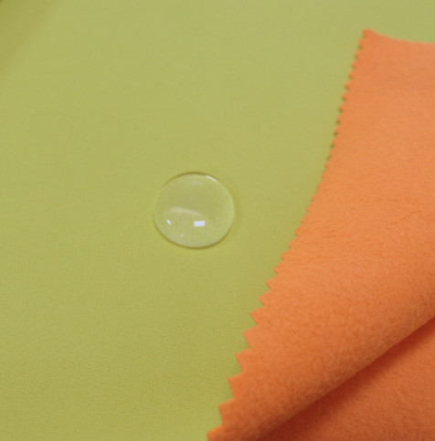240 GSM 90% Polyester 10% Spandex Fabric Solid Color With Water Proof 4 Way Stretch
