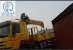 Lifting 3200KG Hydraulic Truck Mounted Cranes / Service Truck Crane Truck