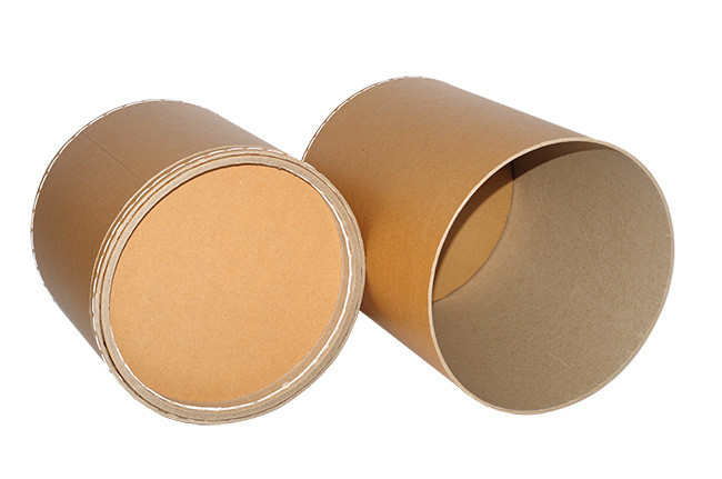 Sturdy Seamless Paper Fiber Drum Metal Free 5 Gallon Fiber Drum