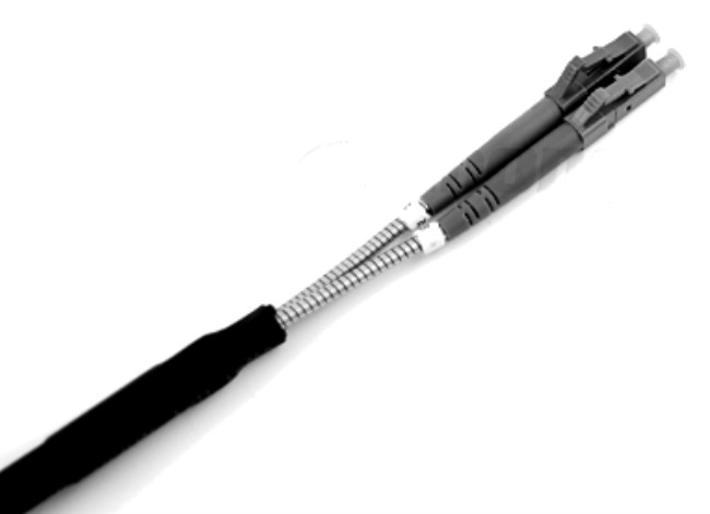FTTH Multicore LC LC Fiber Optic Drop Cable Flat Type