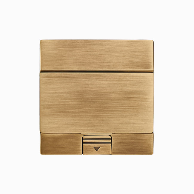 Floor Brass Wall Pressure Switch Socket Board ISO9001 Approved