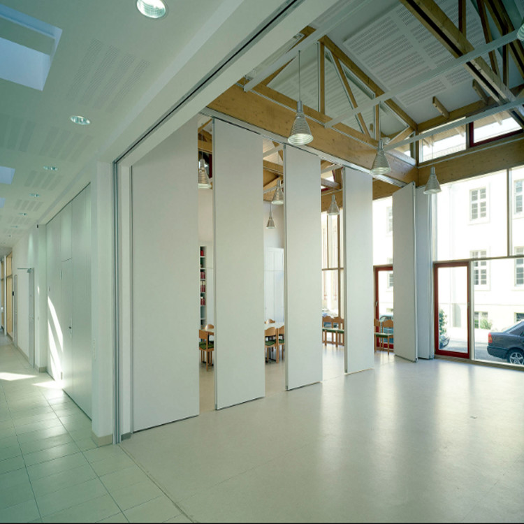 Leather Finish Acoustic Movable Divider Walls For Dining Hall