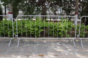 China Temporary Road Safety Traffic Crowd Control Barrier Fence Galvanized on sale