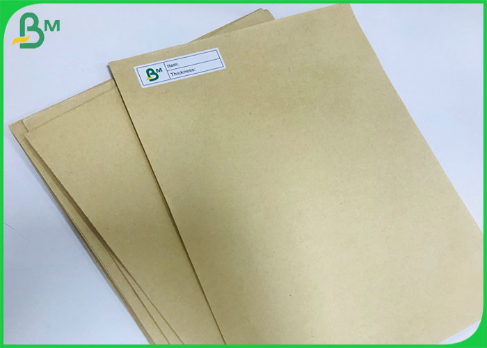 Bamboo Based Fiber Eco Paper 60g 100g Unbleached Craft Paper Jumbo Roll 