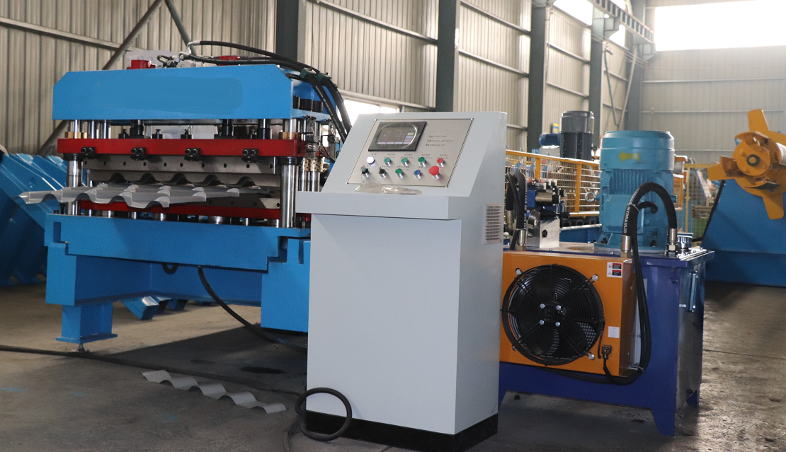 High speed glazed tile machine
