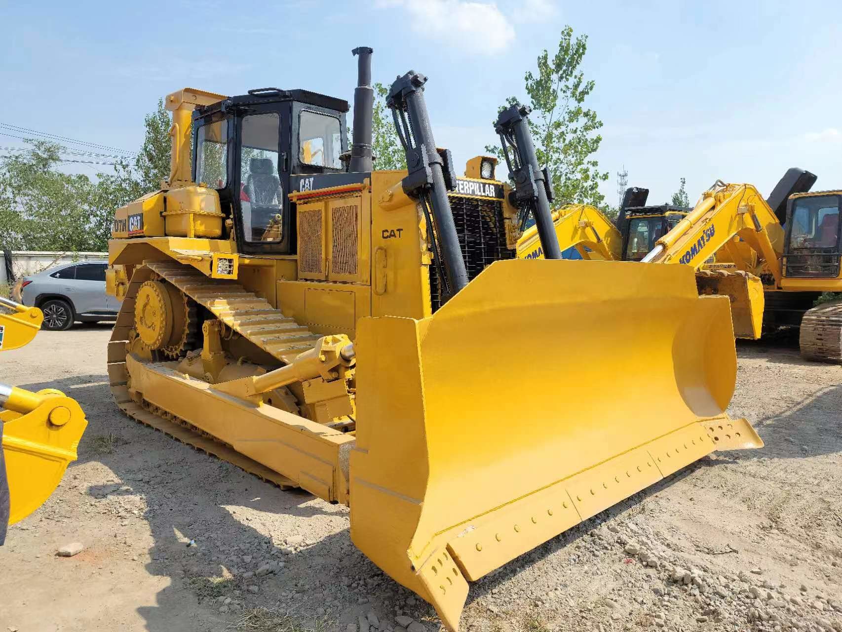 Secondhand Caterpillar D7r Bulldozer Earth Moving Equipment