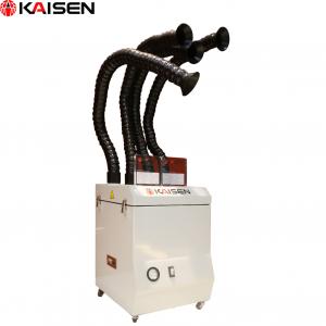 China Portable Soldering Fume Extractor Smoke Absorber With 4 Pieces 1.2m Suction Arm on sale