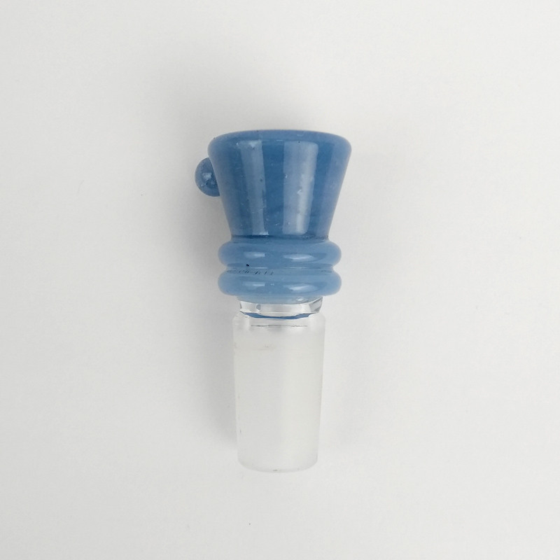 Hand Blown Glass Bong Bowl Herb Slides Funnel Bowl Pieces Multi Design
