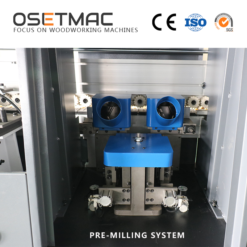 SIEMENS Screen KDT Heavy OSETMAC SYS-568S Full Functions PVC Automatic Edging Machine