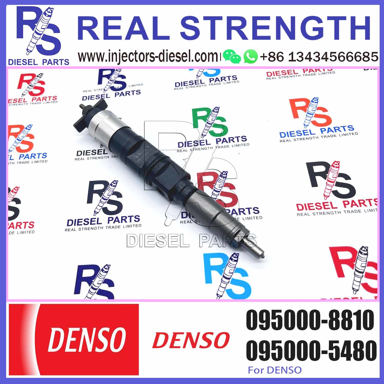 Diesel Common Rail Fuel Injector 095000-8810 RE532216 DZ100218 Auto Parts Injector Sprayer 095000-8810