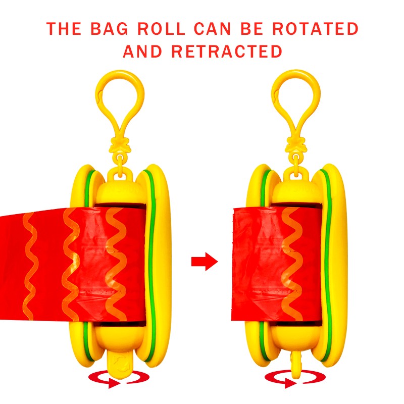 Biodegradable Dog Waste Poop Bags with Dispenser Hot sale Customized Dog Poop Bags