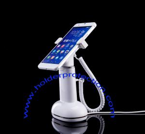 Quality COMER alarmstand.com antitheft cable locking desk mount security mobile phone charging stands for sale