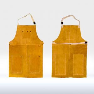 China Barber Butcher Pockets Apron BBQ Tools 100% Leather Materials Fashion Designing on sale