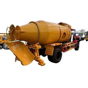 China Mobile Concrete Mixer  High-quality Truck Trailer Concrete Pump Machine on sale