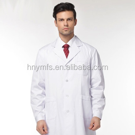 Classic Medical Scrubs Uniforms For Hospital Dental Use Lab Coat