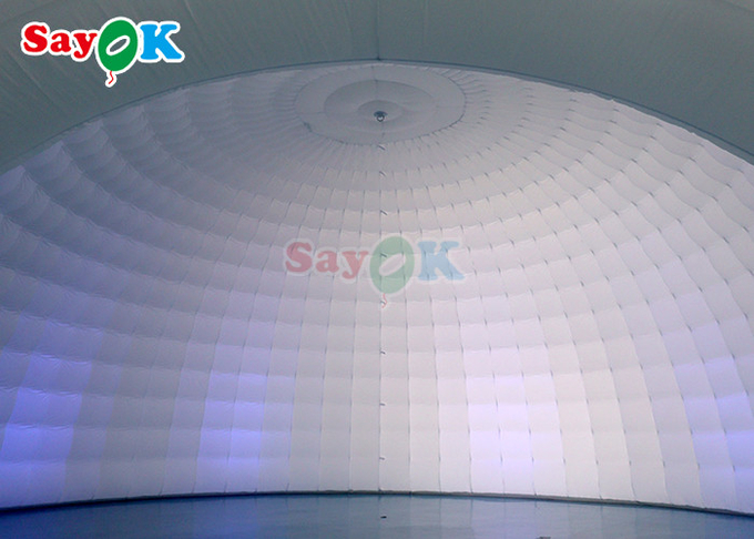26.2FT Inflatable Igloo Dome Tent Outdoor Camping Blow Up Dome Tents With Led Light
