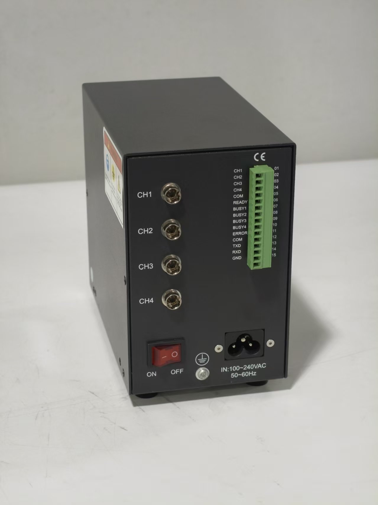 Laboratory UV LED Spot Curing System with Multi-Channel Independent Control and High Irradiance Output for Adjustable UV Intensity